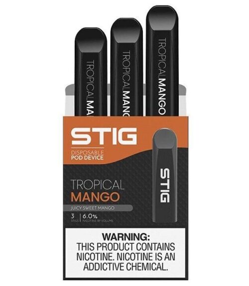 Stig Disposable Vape 6% Nicotine Tropical Mango