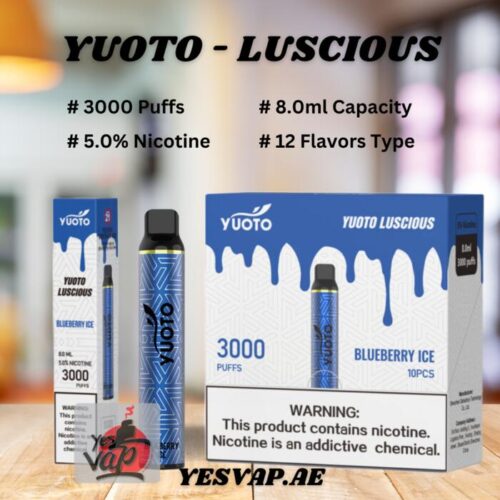 Yuoto Luscious 3000 Puffs Disposable Vape