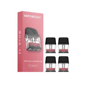 Xros 1.2 Replacement Pods 4pk feature a 2mL refillable pod capacity.