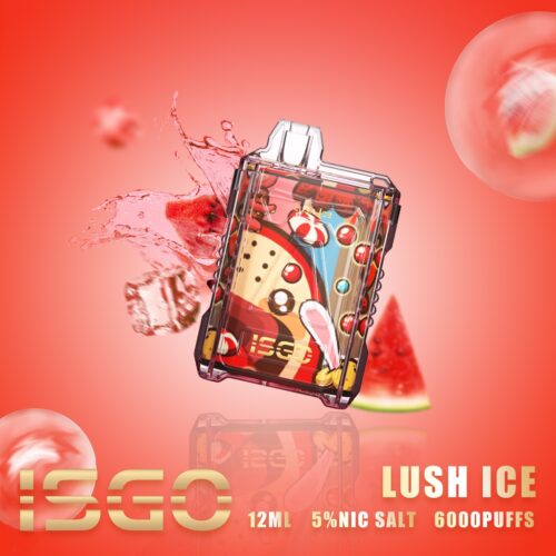 Isgo Drum Box Peach Ice 6000 Puffs Disposable - Image 3