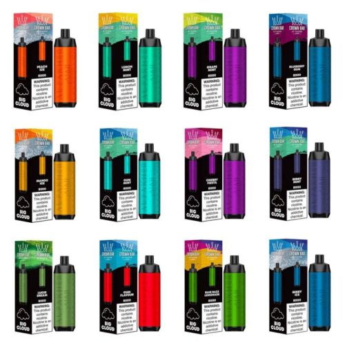 Al Fakher Crown Bar 8000 Puffs Disposable DTL BIG CLOUD