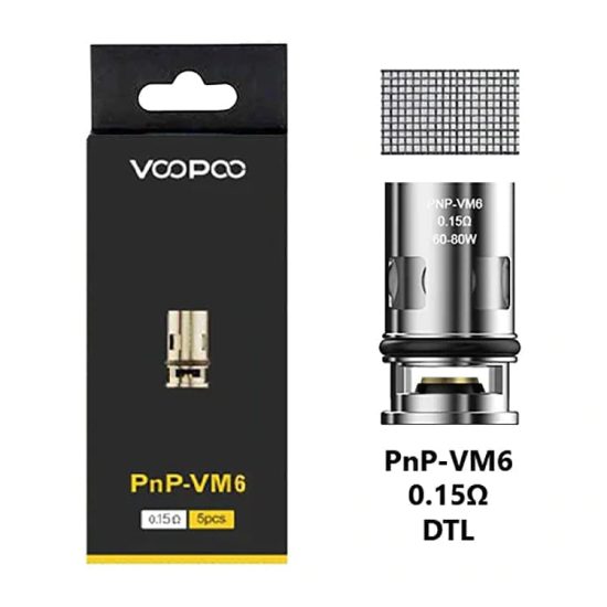 PnP VM1 Coil 5Pcs Pack By Voopoo