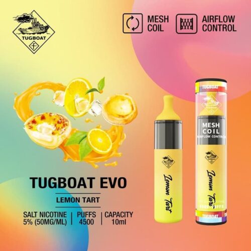 Tugboat EVO 4500 Puffs Disposable Vape In UAE - Image 4