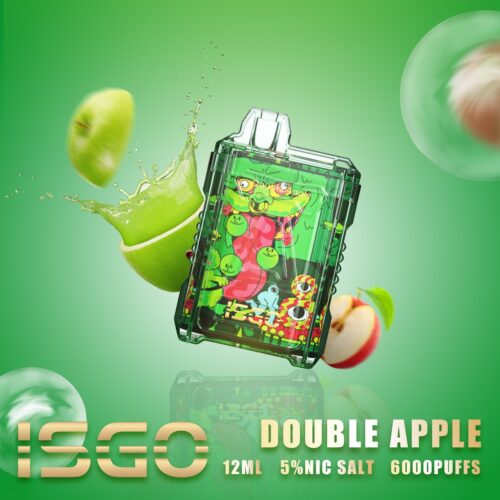 Isgo Drum Box Peach Ice 6000 Puffs Disposable - Image 4