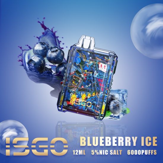 Isgo Drum Box Peach Ice 6000 Puffs Disposable - Image 12