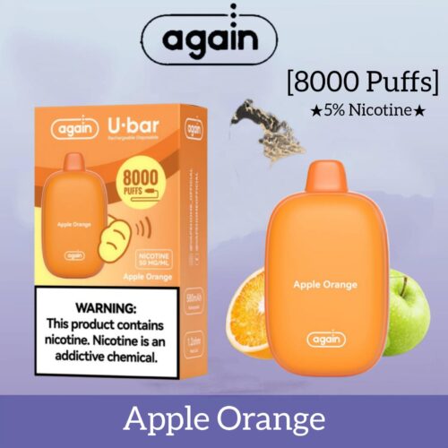 Again U-Bar 8000 Puffs Disposable Vape In UAE - Image 6