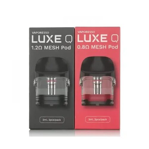 Vaporesso Luxe Q Pod Kit Cartridge mesh coils type 0.8Ω & 1.2Ω In UAE