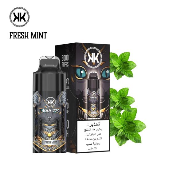 KK Alien Box 8000 Puffs Disposable Pod Kit - Image 3
