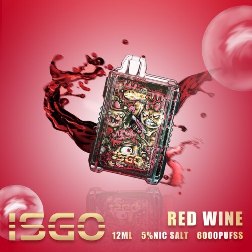 Isgo Drum Box Peach Ice 6000 Puffs Disposable - Image 2