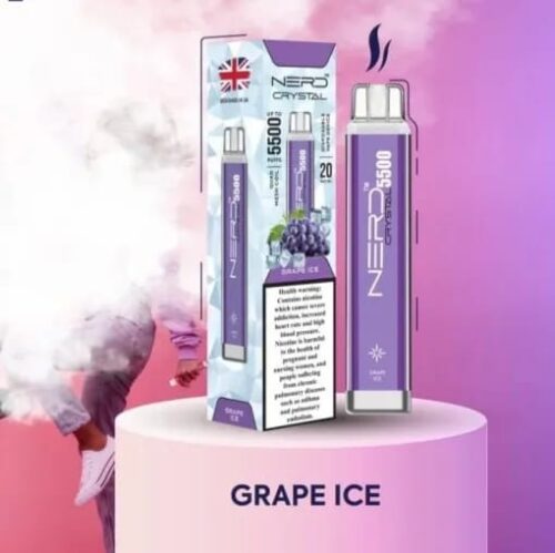 Nerd Crystal 5500 Puffs 20mg Grape Ice