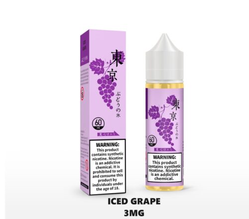 Tokyo E-Liquid 3mg 60ml Vape Juice - Image 6