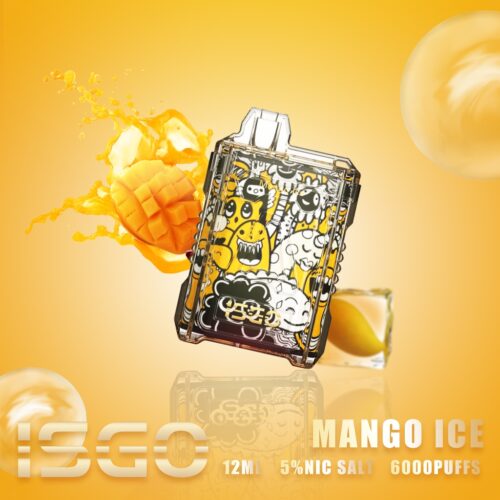 Isgo Drum Box Peach Ice 6000 Puffs Disposable - Image 7