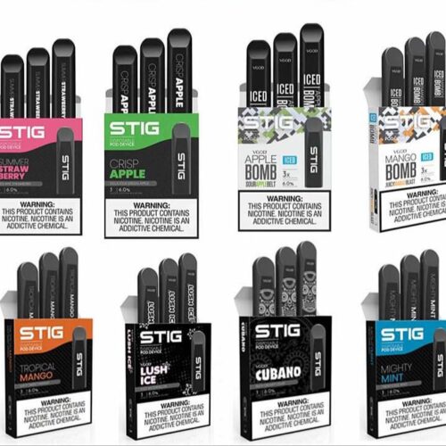 Vgod Stig Disposable Vape 60mg Salt Nicotine Pod In UAE
