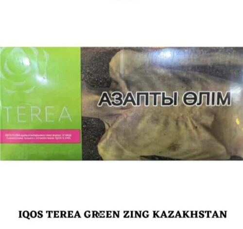 Iqos Terea Green Zing Kazakhstan