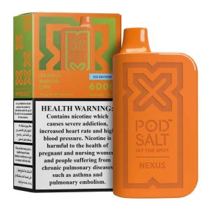 Pod Salt Nexus 6000 puffs-Orange-Mango-Lime