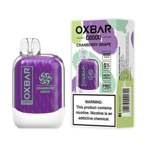 Cranberry Grape Oxbar G8000