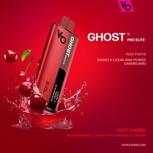 Ghost Pro Elite Fizzy Cherry 7000 Puffs Vape In UAE