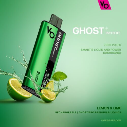 Ghost Pro Elite Lemon & Lime 7000 Puffs Vape In UAE