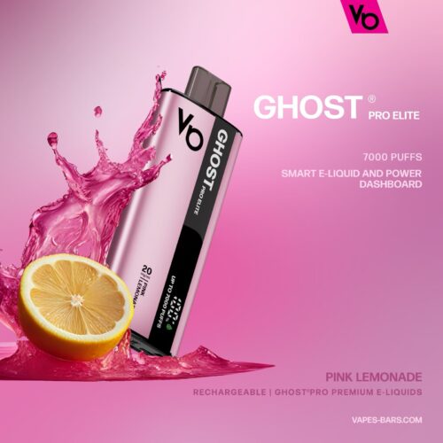 Ghost Pro Elite Pink Lemonade 7000 Puffs Vape In UAE