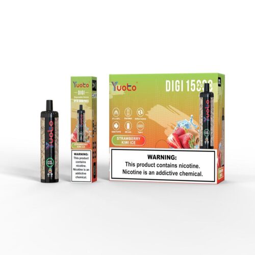 Yuoto Digi 15000 Strawberry Kiwi Ice