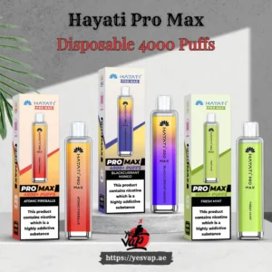 Hayati Pro Max 4000 Puffs Crystal Disposable Vape