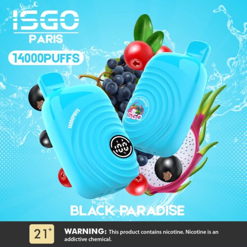 Paris 14000 Puffs 20mg Black Paradise