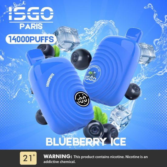 Disposable Pod Isgo Paris 20mg Blueberry Ice