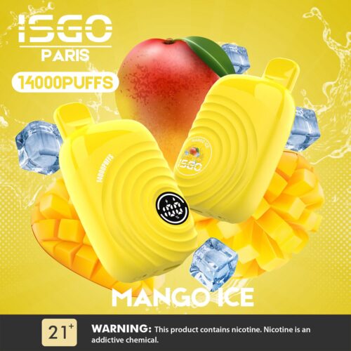 Isgo Paris Mango Ice 14000 Puffs 20mg