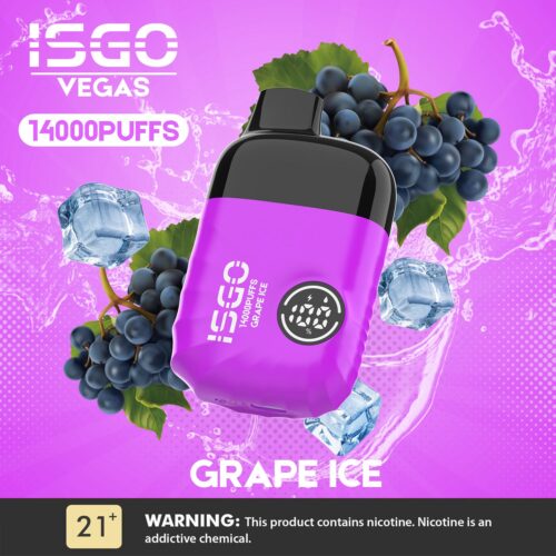 Isgo Vegas 14000 Puffs Grape Ice