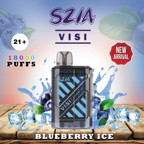Szia Visi 18000 Puffs Vape Blueberry Ice
