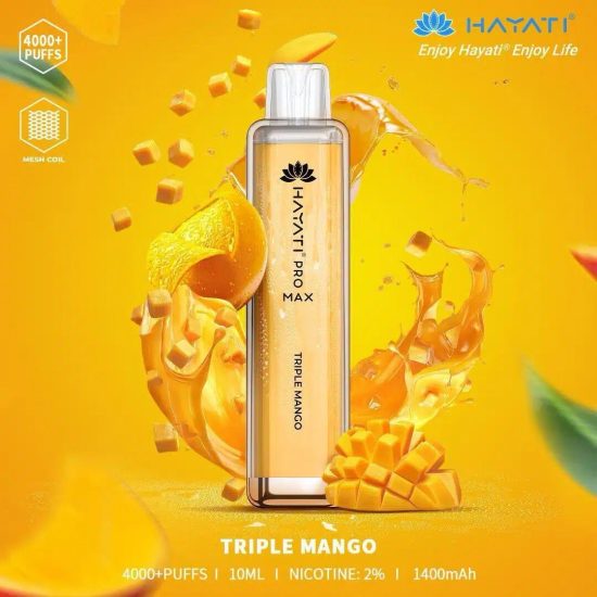 Hayati Pro Max Triple Mango Disposable Vape