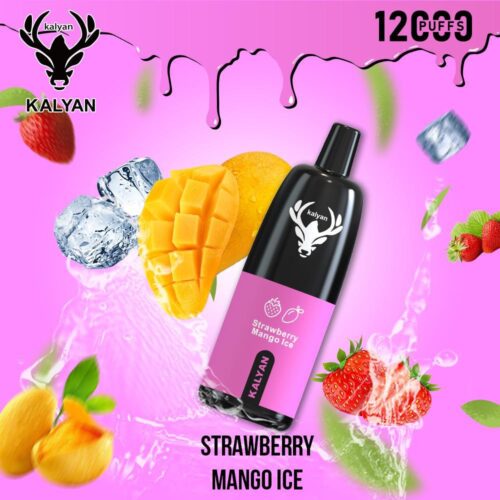 Kalyan 12000 Puffs Strawberry Mango Ice