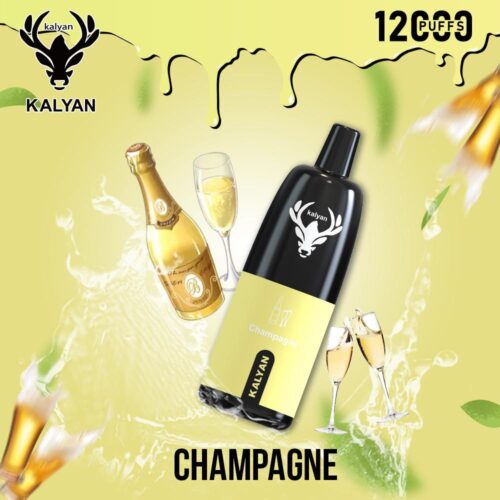 Kalyan Por 12000 Puffs Champagne