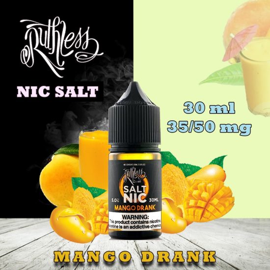 Ruthless 30ml Vape juice Flavors Mango Drank
