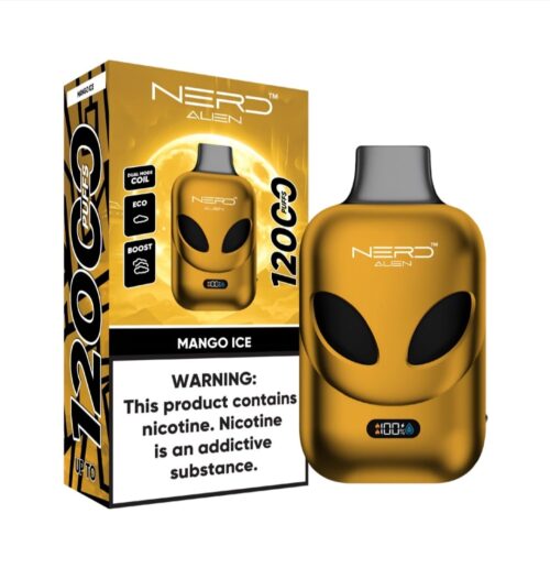 Nerd Alien 12000 Mango Ice
