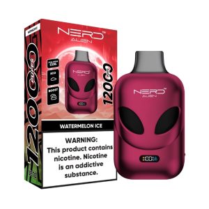 Nerd Alien 12000 Watermelon Ice