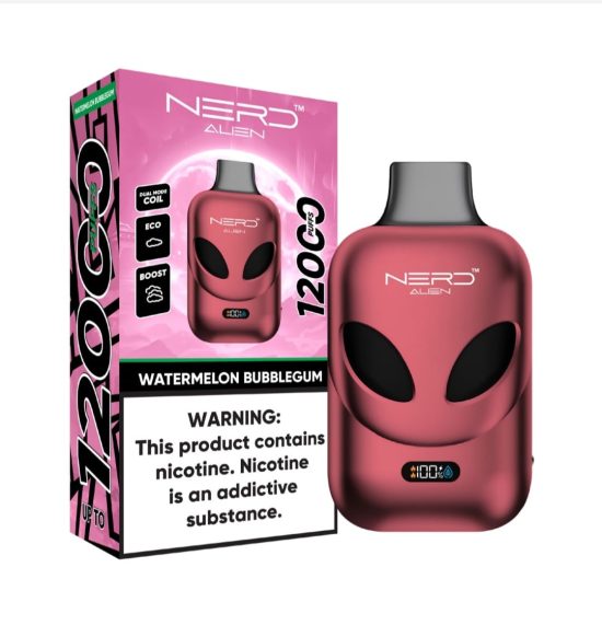 Nerd Alien 12K Watermelon Bubblegum