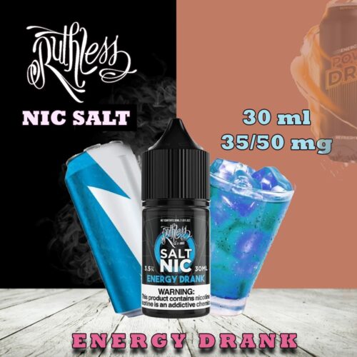 Ruthless 30ml Energy Drank Vape juice Flavors