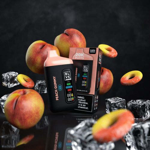 Peach Gummy Ice Blvk Bar 20k