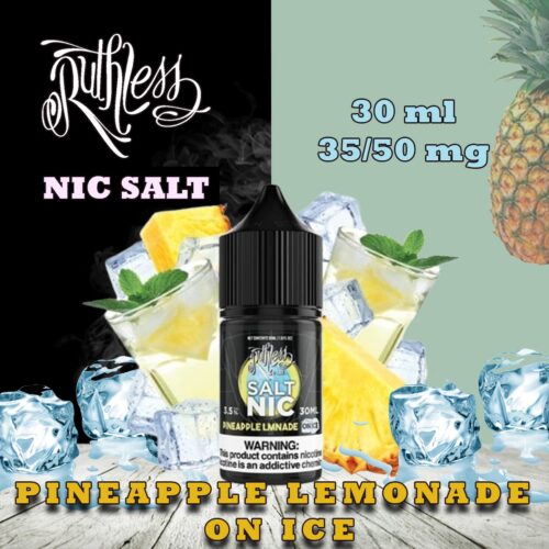 Ruthless 30ml Vape juice Pineapple Lemonade On Ice Flavors
