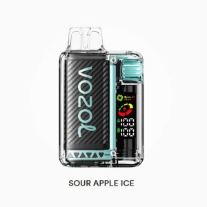 Sour Apple Ice Vozol Vista 20000 Puffs