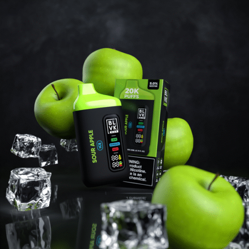 BLVK BAR Sour Apple Ice 20000 Puffs