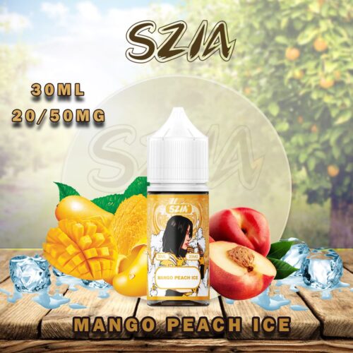Szia Salt Nic E-Juice 30ml Mango Peach Ice