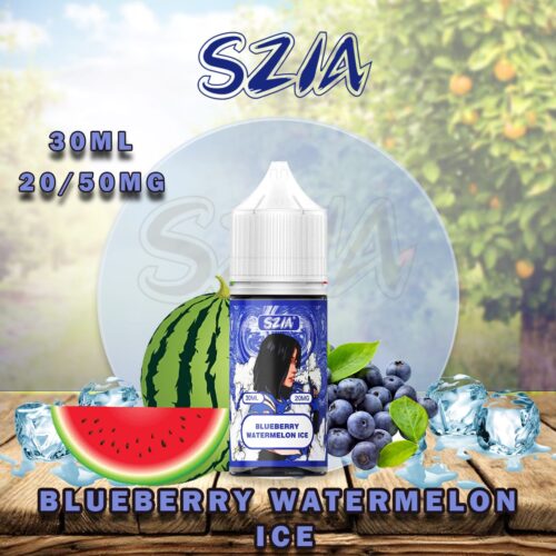 Szia Salt Nic E-Juice Blueberry Watermelon Ice