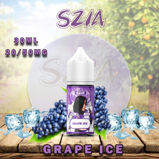 Szia Salt Nic E-Juice Grape Ice