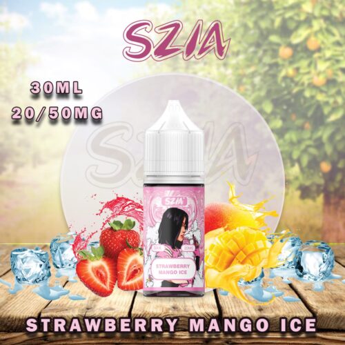 Szia Salt Nic E-Juice Strawberry Mango Ice
