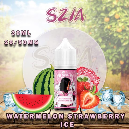 Szia Salt Nic E-Juice Watermelon Strawberry Ice