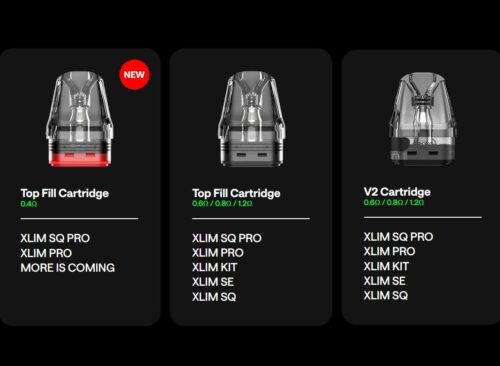 Xlim Pods Cartridge V2 and V3