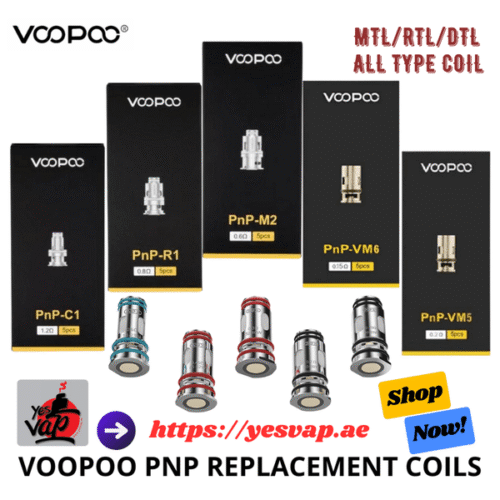 Voopoo PnP Coils Series MTL & DL/RDL