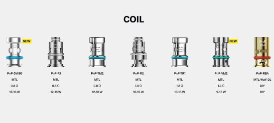 PnP Coils Series MTL & DL/RDL